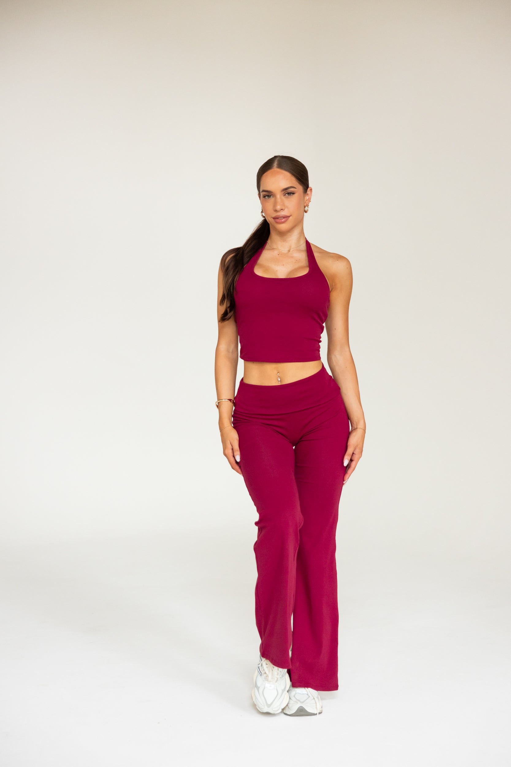 LOUNGEWEAR SET - BURGUNDY