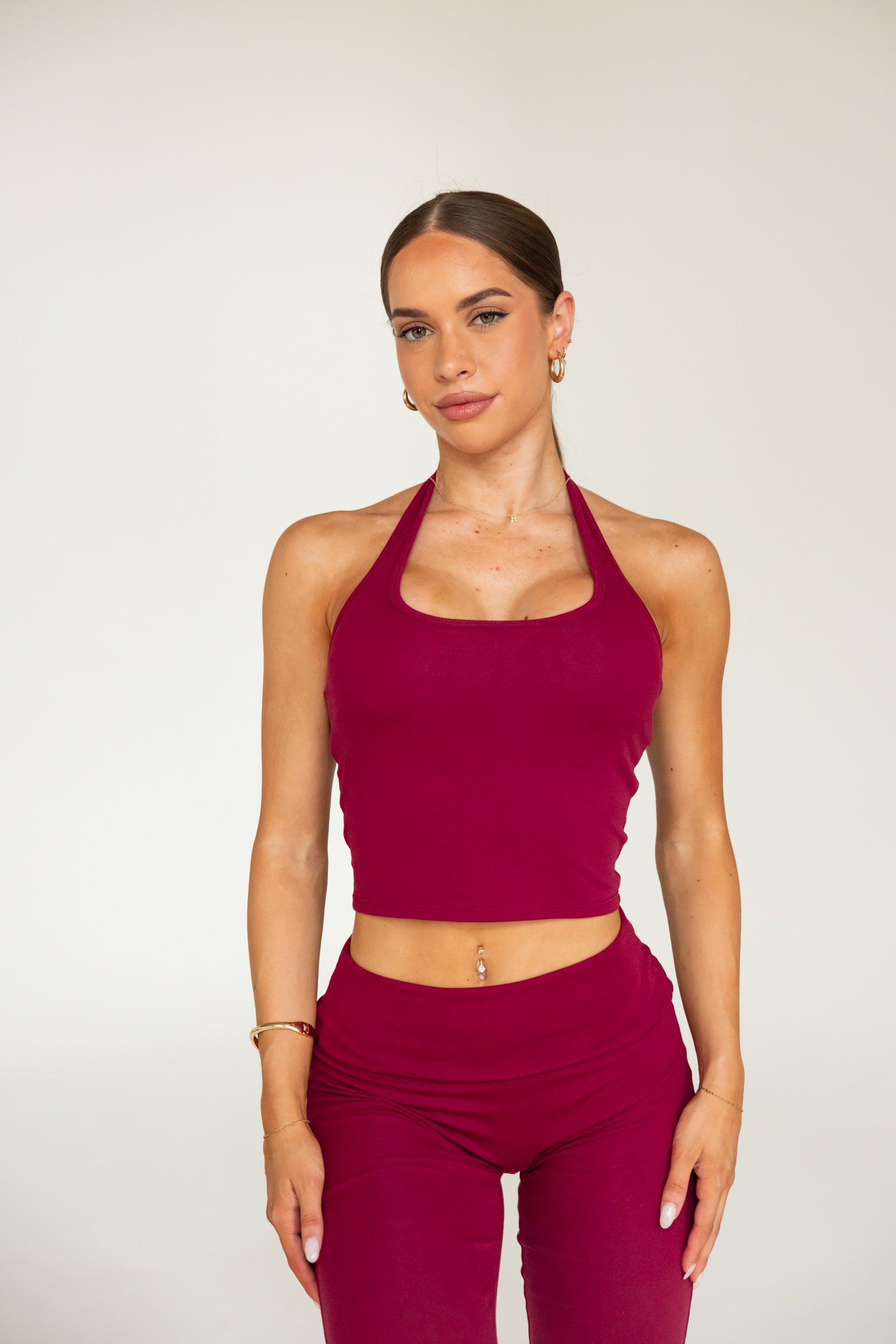 LOUNGEWEAR SET - BURGUNDY